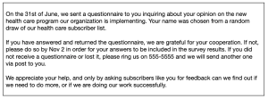 How to Write a Mail Survey Reminder